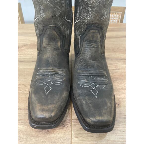 Idyllwind Women's Lawless Distressed Western Boots Black Leather Size 8 NWOB - Picture 6 of 14